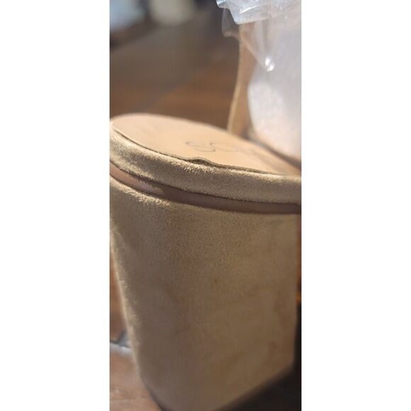 SOHO GIRLS LACE-UP SUEDE BLOCK SANDALS SIZE 8 NEW IN BOX - Picture 9 of 15